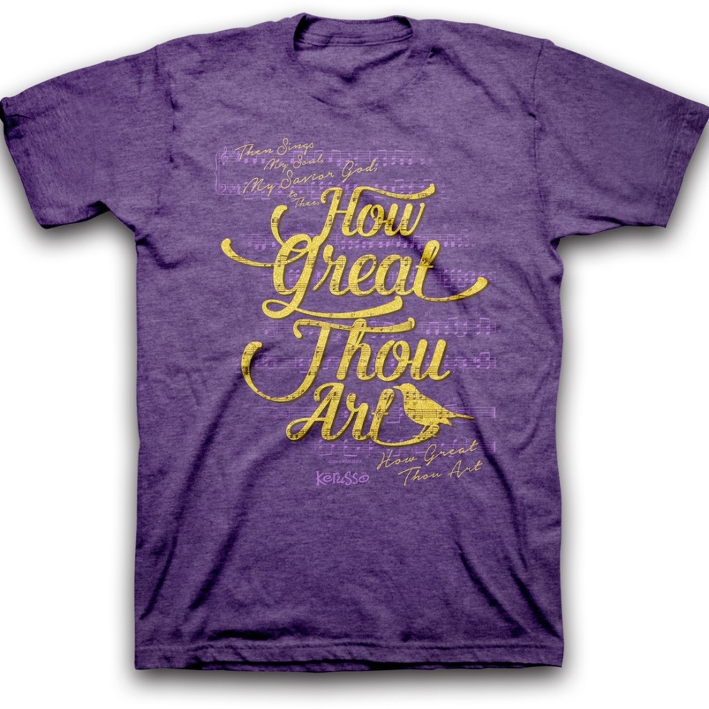 REDUCED!! "How Great Thou Art" Women's Christian T-Shirt